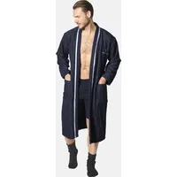 Jan Vanderstorm Bademantel TRIFRED in dunkelblau | Gr.: XL