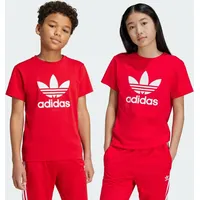 Adidas Trefoil Kurzarm-T-Shirt Better Scarlet / Better Scarlet 164