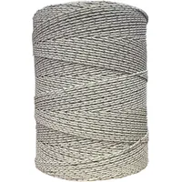 ZGM Weidezaunlitze Premium - weiß/braun - 400 m, 9