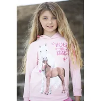 Miss Melody Kapuzensweatshirt rosa
