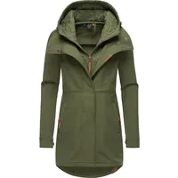 Ragwear Softshellmantel Ybela in grün EU XXL
