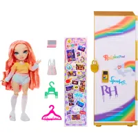 Rainbow High Locker and Doll Playset (inklusive Puppe Pinkly
