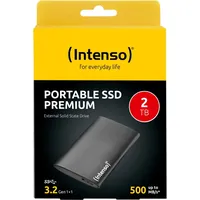 Intenso SSD Premium Edition, schwarz, 2TB, USB 3.0 Micro-B