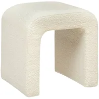 Atmosphera Hocker Sevi Bouclé 41 x 35 x 43
