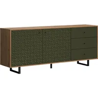 Trendteam smart living - Sentra - Sideboard - Dunkelgrün/Eiche