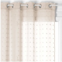Atmosphera créateur d'intérieur Gardine Lily - beige - 140x240