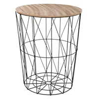 Atmosphera - Couchtisch in Beige 47x47x57 cm