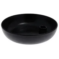 Storefactory Kerzenhalter Lidatorp glossy black Ø 16 cm