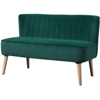 Homcom 2-Sitzer Stoffsofa 117 x 56,5 x 77cm
