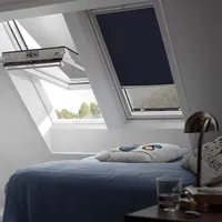 VELUX Verdunkelungsrollo Uni Dunkelblau, 1100, 109 1100S
