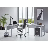 BMG Möbel Büromöbel-Set, Office Edition Set 0, (Schreibtisch mit