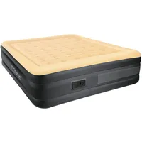 ML-Design Luftmatratze für 2 Personen 203x157x47 cm Beige Selbstaufblasend