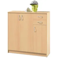 Stella Trading Kommode Buche Nachbildung, Schrank, BxHxT 109x112x35 cm