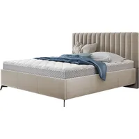 Mirjan24 Polsterbett Beige, Textil, Rechteckig, 180x200 cm, Schlafzimmer, Betten,