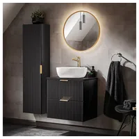 Lomadox 3-tlg. Schwarz