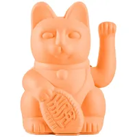 Donkey Lucky Cat Peach - pfirsichfarbene Winkekatze Maneki Neko,