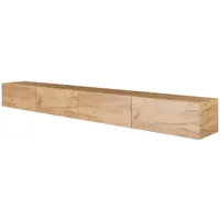Planetmöbel West TV-Schrank, Fernsehtisch 280 cm lang, TV-Board hängend