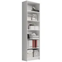 Stella Trading LILLY Regal Weiß - Modernes Bücherregal mit