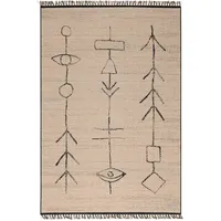 Pergamon Pergamon, Jute, Beige, Textil, 160x230 cm, Teppiche &