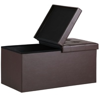 CASARIA Sitzbank mit Stauraum Faltbar