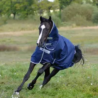 Bucas Freedom Turnout Light Full Neck Regendecke Navy 130