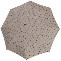 Knirps T.200 Duomatic Taschenschirm 28 cm kelly taupe Nude