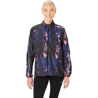 Asics ROAD LITE-SHOW PACKABLE JACKET, performance BLACK/BOLD magenta, XS