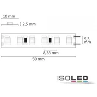 ISOLED LED HEQ840-Flexband Classic, 24V, 16W, IP20, neutralweiß ISO-111918