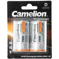 Camelion Mono D Akku, NiMH, 1,2V 7000mAh, 2er Blister