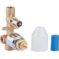 Evenes Unterputz-Wannenthermostat Skyline, Rosette 155 x 155 mm, chrom