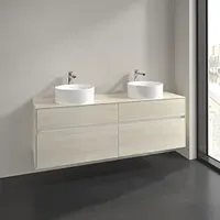 Villeroy & Boch Collaro Waschtischunterschrank | für 2 Aufsatzecken