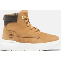 Timberland Kids Mid Lace UP With Zip Sneaker wheat