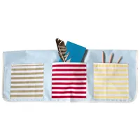 Homestyle4u Betttasche Stofftasche Hochbett Bettzubehör