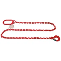 DEMA Forstkette Rückekette 2m 10mm Rundstahl Schleifkette Krankette mit