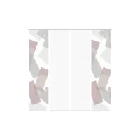 Vision S Schiebevorhang ¦ rot ¦ Synthetik ¦ Maße