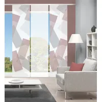 Vision "NAYAH" Gr. 1, rot (bordeaux), B:60cm H:260cm, Polyester,