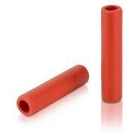 XLC Unisex – Erwachsene Griffe Silikon GR-S31, Rot, One