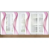 Home in green Schiebevorhang ¦ lila/violett ¦ Synthetik ¦