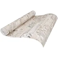 VidaXL Vliestapete 3D Steinoptik Grau und Beige 10x0,53 m