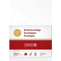 Brunnen 105125207 Briefumschlag Universalpapier, C6 perlweiß
