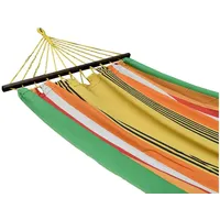 HOPLO Single Stabhängematte Canvas 343 mit Spreizstab 100cm,