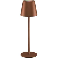 Goobay Kabellose LED-Tischleuchte RGBW, aufladbar, dimmbar, 36cm, Bronze