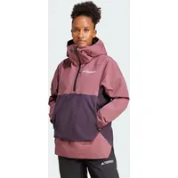 Adidas Terrex Xperior 2L Lined RAIN.RDY Anorak Burgundy /