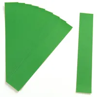 Ultradex Einsteckkarten für 20mm Einsteckschiene 70x17mm VE=170 Stück moos