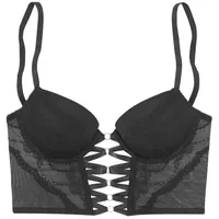 LASCANA Corsage mit extravagantem Bänderdetail, sexy Dessous schwarz 75