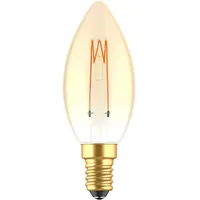 Shada LED-Kerze C35 E14 2,5 W 1800 K Gold