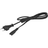 Bosch Netzkabel für EU Ladegerät, Classic+/BES2 Schwarz