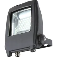 GLOBO LED Wandstrahler Aluminium grau schwenkbar H 18,5 cm
