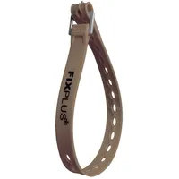 Fixplus Strap Gummizurrband, 66x2.3 cm Braun Modell 2023