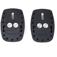 Crankbrothers 3-Loch Cleat +/- 6° Schwarz Modell 2025